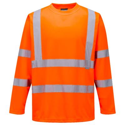 Varsel T-shirt Långärmad Orange S